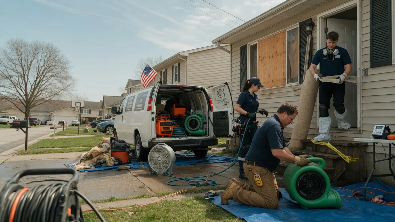 Water Damage Restoration in Knoxville, IA near me